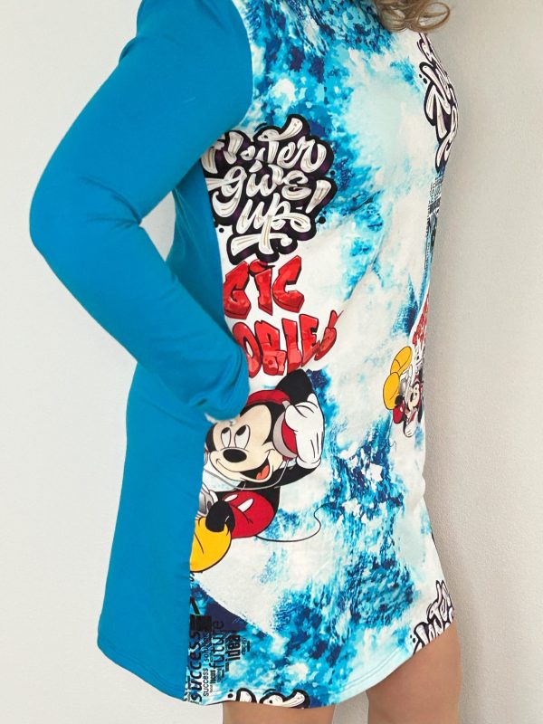 Mikinošaty Modré s Mickey - Image 2