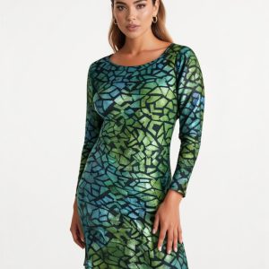 Šaty zelená fantazie